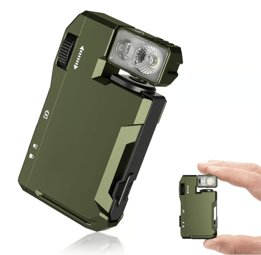 🔥G5 Pocket-Sized LED Light - 400LM Brightness, USB-C, Magnetic Clip, Great for Gear Bag, Repairs, Backpacking