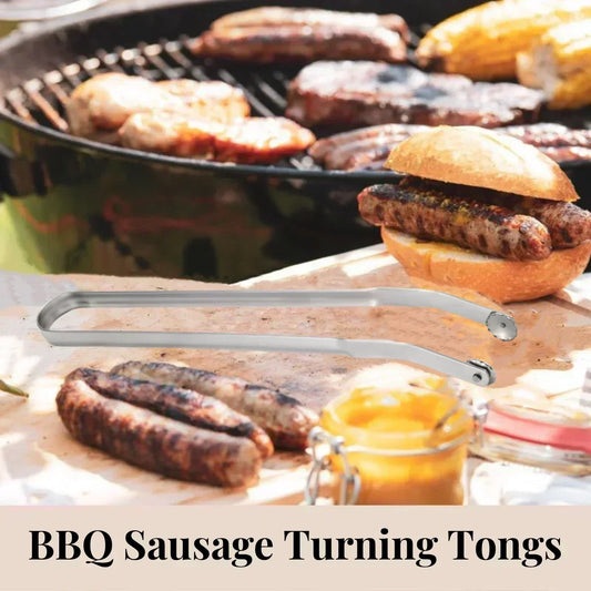 🧑🍳Kitchen Artifact - 49%OFF🥳BBQ Sausage Turning Tongs