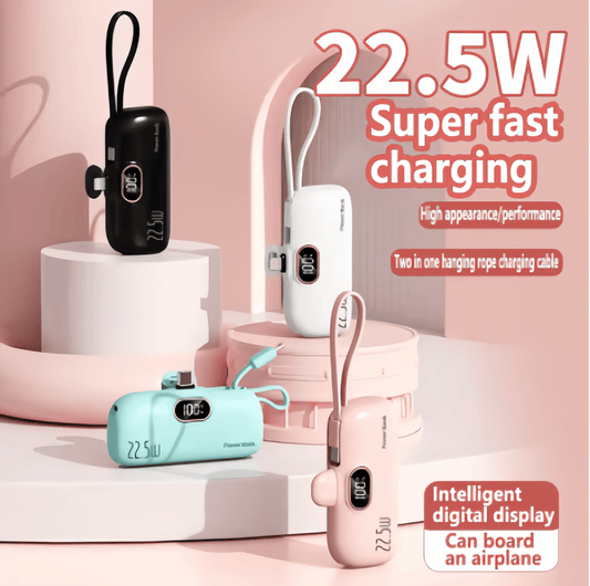 💥FLASH SALE 49% OFF💥5000mAh Mini Portable Charger Power Bank for phone