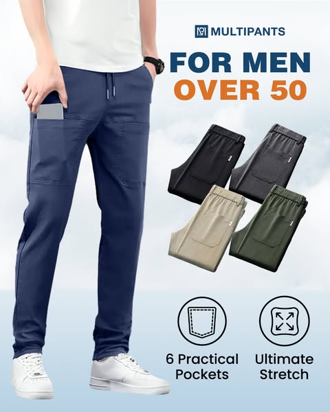 💥Last Day Sale 70% OFF!🥰MultiPants – High Stretch Multi-pocket Durable Cargo Pants