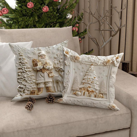 ⏰LAST DAY: £9.99 for 4PCS!!⚡50K+ SOLD!💕Christmas Themed Cushion Cover🎁