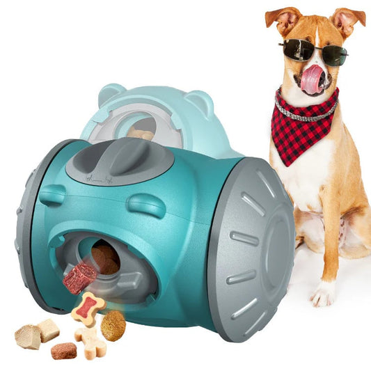 💝Hot Sale💝New dog food funnel tumbler ball balance car dog toys