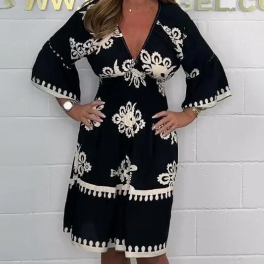 🌷💝Summer Sale 49%OFF - 👗Women's Summer Printed Dress