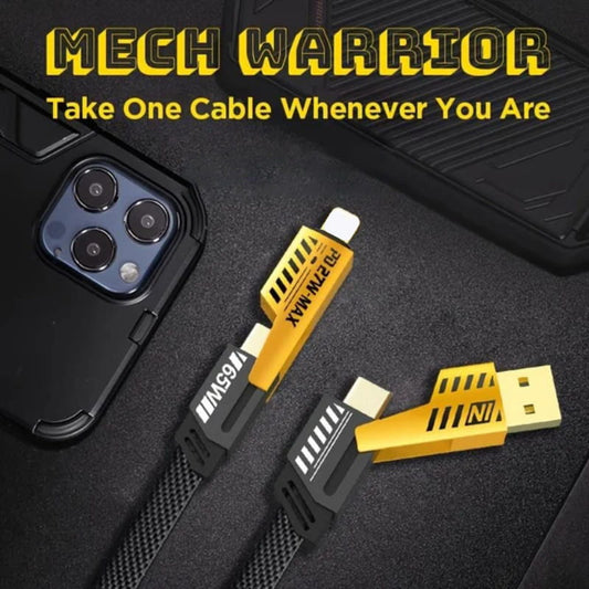 🔥Hot Sale🔥4 in 1 PD 27W 65W Fast Charging Cable💞Buy 1 Get 1 Free