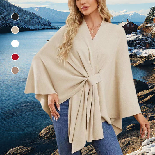 💝Hot Sale 49% OFF💝Women’s Cross Front Shawl Wrap