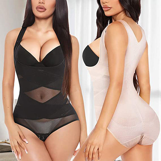 🎁Hot Sale 49% OFF⏳💕Women's Lightweight Mesh Yoga Bodysuit Shaper💎