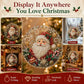 🎅Christmas Pre Sale ￡13.99!!🎄Christmas Pearl Diamond Art Hanging Ornament Kit | Resistant Non-Fading Pearl Beads DIY Handmade Holiday Hanging Decor 🎅💎