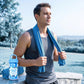 ⏰Buy 1 Get 1 Free❄Each Only ￡3.99💦Cold Sweat Towel You Can Use Anywhere, Anytime! Reusable Soft Absorbent Cooling Portable