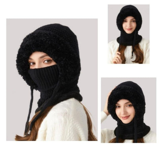 🔥Only ￡12.99 Last Day Promotion!!💥🔥3 in 1 Beanie Hat For Women
