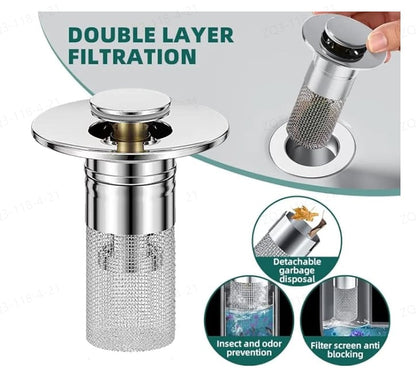 💥Limited time 49% off🔥Stainless Steel Floor Drain Filter🎁Buy 2 Get 1 Free