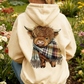 💖CHRISTMAS SALE 50% OFF!!🎁Cute Highland Cow Cozy Fleece-Lined Hooded Sweatshirt🦬