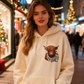 💖CHRISTMAS SALE 50% OFF!!🎁Cute Highland Cow Cozy Fleece-Lined Hooded Sweatshirt🦬
