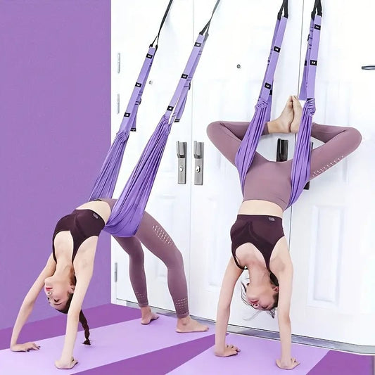 ⏰Biggest Sale💜Aerial Yoga Rope For Back Pain