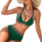👙Last Day Promotion 56% OFF🔥Sexy V-neck Women's Holiday Swimsuit With Wavy Pattern