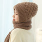 🎁Early Christmas Sale-49% OFF🎄Winter Versatile Knitted Hooded Scarf For Women