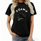 🏆LAST DAY SALE 49% OFF - Humorous Crow Graphic T-Shirt – Say It With a Caw!