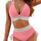 🔥🔥2025 New Type 49% OFF💥👙Tummy Control Color Block Bikini Set