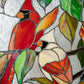 🎉 Last Day Promotion-49% OFF 🎉-Cardinal Stained Glass Window Panel