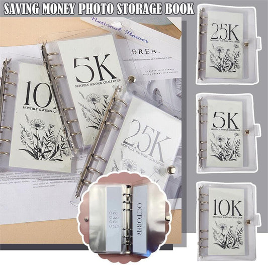 💰12-Month Envelopes Money Saving Challenge Binder