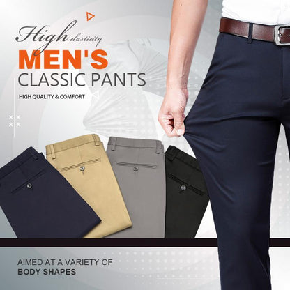 🔥Last day promotion 50% off🔥Men's High Stretch Classic Pants（Buy 2 Free Shipping）