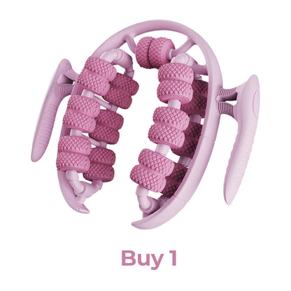 🦵 BUY 3 GET 1 FREE! 💆‍♀️ Leg Massager Roller - Relieves Muscle Tension & Improves Circulation, Portable for Home/Office Use ✨📦