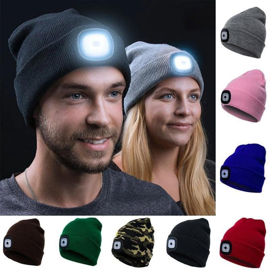 🎁49% OFF🎁Daily Sales of 4200+ LED Beanie Light (USB Rechargeable Caps)