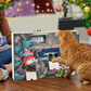 🔥Last 48 hours 50% OFF - 🐱2024 Christmas Countdown Cat Toys Advent Calendar