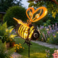 🌙 🐝Surprise Price: Only £10.99!!!🍃🪴Hanging Solar Bee Light – Warm Amber Glow, Flicker-Free, Perfect for Garden Parties, Camping, or Kids’ Rooms – Spread Joy Day and Night 🌞🌜