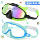 🔥EASTER GIFT – ONLY £9.99!!🏆#1 Bestselling🏊‍♀️HD children's large frame waterproof and anti-fog swimming goggles