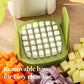 🔥2-in-1 Vegetable Chopper Dicing & Slitting（ free shipping）