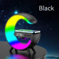 Multifunctional Bluetooth Speaker-Colorful Atmosphere Light Wireless Charging and Clock All-in-one Machine