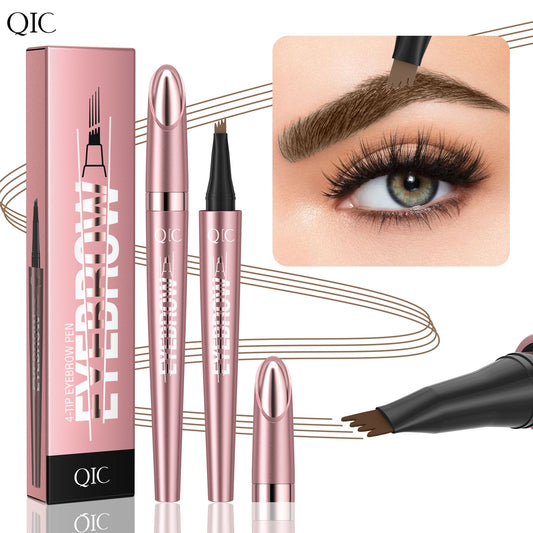 🔥Buy 1 Get 1 Free - Only £7.99🔥3D Microblading Four Claw Liquid Eyebrow Pencil (2 pcs)