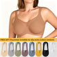 🏆 Last Day Special Price £8.99 ! 💐Women's Elegant Sheer Full Coverage Plus Size Bra