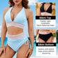 🔥🔥2025 New Type 49% OFF💥👙Tummy Control Color Block Bikini Set