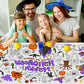 🎃👻LAST DAY PROMOTION - 50%OFF 💜🎁Halloween Coloring Table Cloth