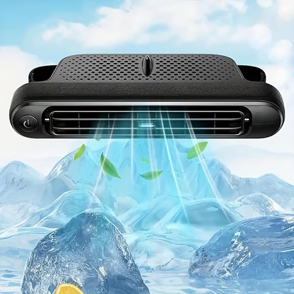 ❄️Summer Special Price:￡13.99❄️Dual Turbo USB Car Seat Fan - High Wind Power Rear Pillow Fan