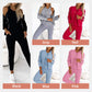 🔥THE WEEK'S SPECIAL PRICE🔥Women's three-piece baseball jacket and pants set