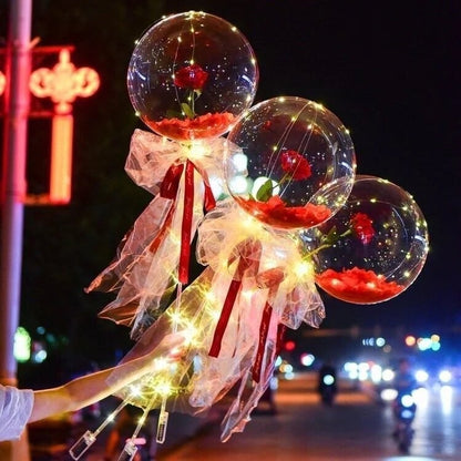 🎈LED Luminous Balloon Rose Bouquet