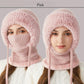 🔥Only ￡12.99 Last Day Promotion!!💥🔥3 in 1 Beanie Hat For Women