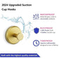 🎅LAST DAY 49% OFF🎄2024 Upgraded Suction Cup Hooks