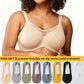 🏆 Last Day Special Price £8.99 ! 💐Women's Elegant Sheer Full Coverage Plus Size Bra