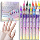🎁Hot Sale 50% OFF⏳🎨12 Colours Nail Art Pens Set