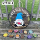 🌟Season Promotion Only ￡9.99🌟Your Year-Round Festival of Creativity!🎄Interchangeable Wooden Gnome Welcome Sign🎈