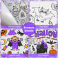 🎃👻LAST DAY PROMOTION - 50%OFF 💜🎁Halloween Coloring Table Cloth