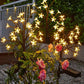 Outdoor Waterproof Cherry Blossom  Multicolor Solar Garden Lights