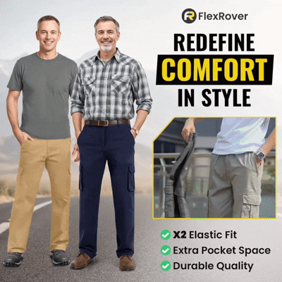 ⏳ Limited time 50% off! 💥Ultra Comfort Flex Fit Multi-pocket Durable Pants