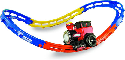 🎄EARLY CHRISTMAS SALE-49% OFF💝Adjustable Tracks Tumble Toy Train Set with Lights and Sound