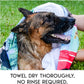 🔥LAST DAY 49% OFF - Rinse-Free Dog Shampoo Mitts – Hypoallergenic Pet Bath Wipes, 6 Packs