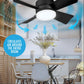 ⏳LAST DAY SALE 60% OFF🔥40W LED Ceiling Fan Light – 20.5” Ultra-Quiet with Remote 🎯 | E27 + FREE B22 Adapter 🔌 | For Bedroom 😴, Kitchen 👩‍🍳 & Garage 🛠️ – UK Ready! 🇬🇧