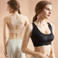 🎉LAST DAY SALE - 60% OFF⚡Easy Front‑Close Cross Back Posture Corrector Bra Wireless Full Support Comfort Bra